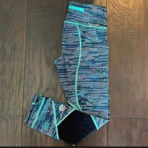 RARE Lululemon SeaWheeze 2016 Pace Rival Crops